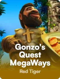 Game icon for Gonzo's Quest MegaWays with an adventurer